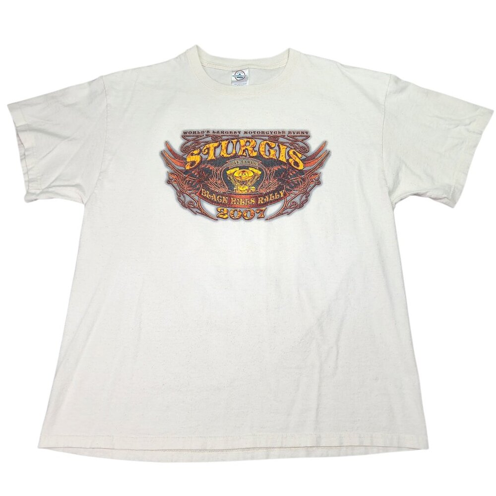 2007 Sturgis Black Hills Motorcycle Rally Size Large 67 Years